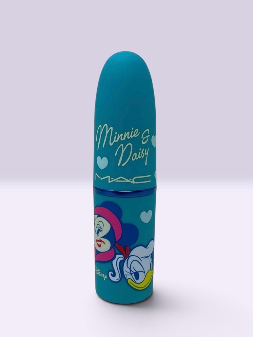 MAC x Disney Minnie and Daisy Lustreglass Sheer-Shine Lipstick in GAL PALS NIB - Picture 9 of 11